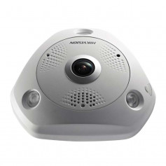 Caméra Fisheye 360° 6MP H265+ Hikvision DS-2CD6365G0E-IVS(1.27mm)(B)