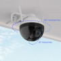 Caméra de surveillance motorisée Wi-Fi Full HD EZVIZ C8C avec IA et vision couleur de nuit