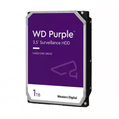 Disque dur 1 To spécial vidéosurveillance Western Digital Purple