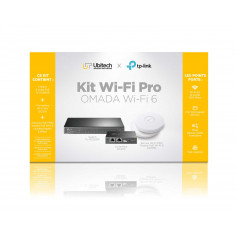 Kit TP-Link WiFi Pro Omada Mesh bi-bande AX1800 WiFi 6