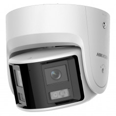 Caméra panoramique 180° 6MP h265+ ColorVu+X avec micro et alarme Hikvision DS-2CD2367G2P-LSU/SL